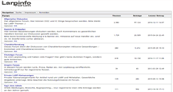 Desktop Screenshot of larpinfo.de